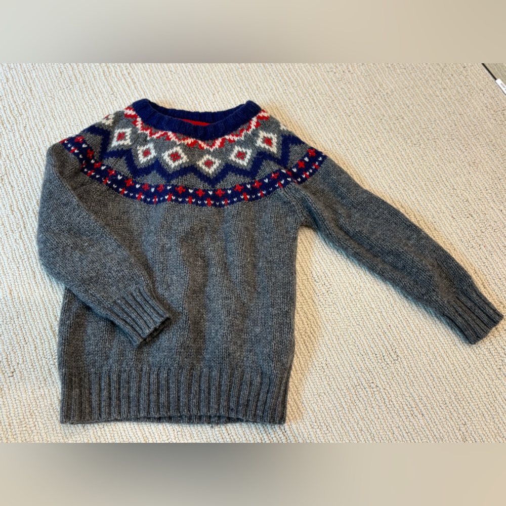 Mini Boden boys wool sweater